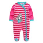 Cotton Button Sleep Suits 0-3m