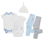 Sunnozy 5 set bodysuits and joggers - 0-3m