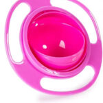 360 Degrees Rotation Bowl - Pink