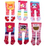 Baby Girl Plain cotton tights / Leggings - 0-6m