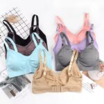 Breastfeeding bras 3pcs(black/ash/beige) - 38