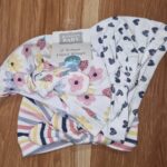Hudson baby turban 3pcs