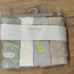 4 pcs mouth towel - Cotton - Green