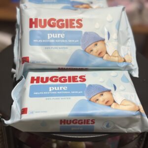 Huggies Wipes Pure (48 sheets)