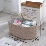 Cotton Thread Caddy Bags - Beige