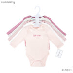 Long Sleeves Body Suits 5pcs - 3-6m
