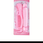 6 pieces baby comb - Pink