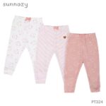 Sunnozy 3pcs Joggers - 3-6m