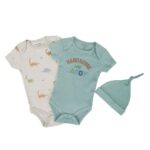 Sunnozy 2pcs bodysuit - 0-3m