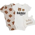 Sunnozy 2pcs bodysuit - 0-3m