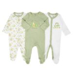 Sunnozy Button Sleep Suits - 0-3m