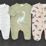 Little Duck Cotton Sleep Suits - 3-6m