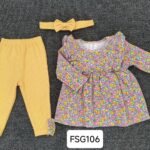 Sunnozy Girl top & trousers - 3-6m