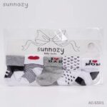 Sunnozy 5pcs Socks
