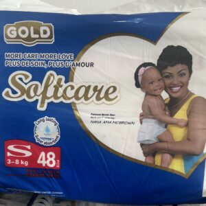 Softcare Gold Diaper S(48pcs) 3-8kg
