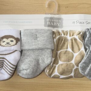 Hudson 4pcs Socks & Mittens Set