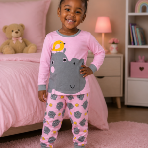 Girl Long Sleeves Pyjamas 3-5yrs