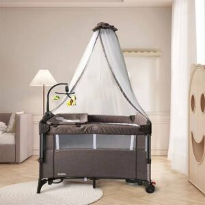 Kidilo Foldable Bed / Change Rack PO2