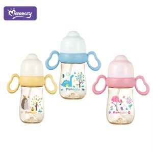 Momeasy 240ml Gravity PPSU  bottle - Pink