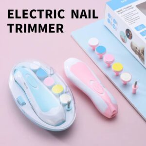 Electric Nail Trimmer - Blue