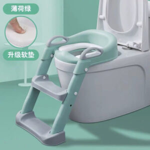 Toddler Toilet Ladder - Green