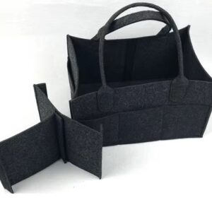 Felt Caddy Bag - black