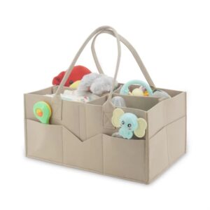 Felt Caddy Bag - beige