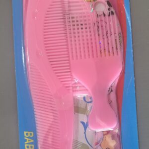4pcs baby comb - pink