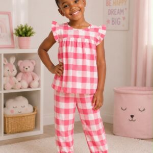 Caluby 2pcs sleep suits