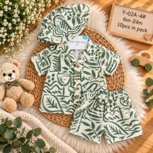 Cute Koala linen 2pcs with hat