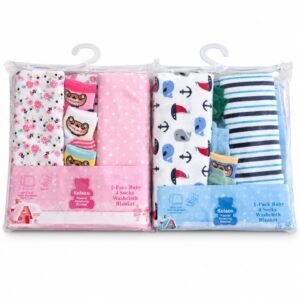 2pcs colored cot sheets/backing cloth with socks 2 yards each