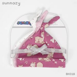 Sunnozy Knotted 3pcs hat