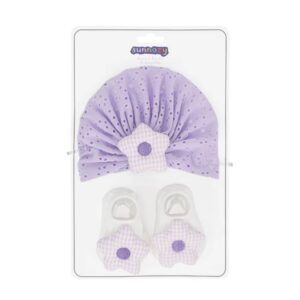 Sunnozy Turban with Socks (Voilet)