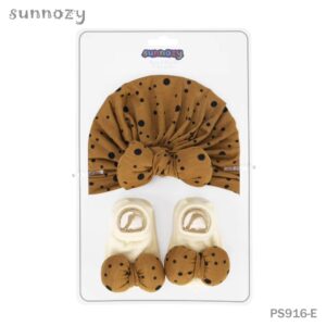 Sunnozy Turban with socks (Brown)