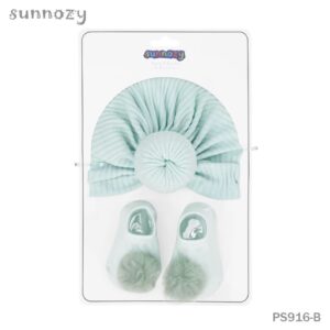 Sunnozy Turban with socks (Blue)