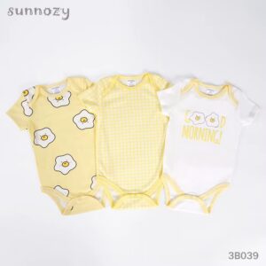 Sunnozy 3pcs bodysuits