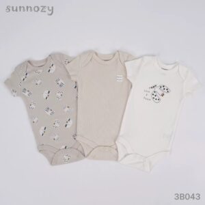 Sunnozy 3pcs bodysuits