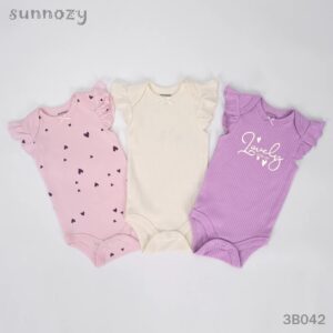 Sunnozy 3pcs bodysuits
