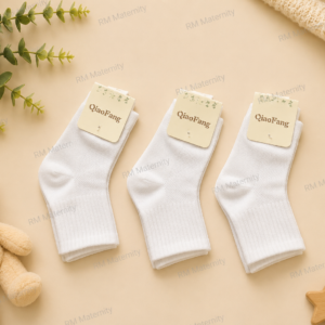Qiao White Socks