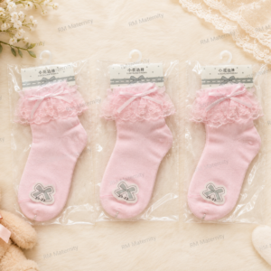 Girl socks pink