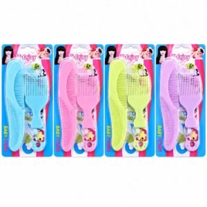 4 pieces baby comb - Blue